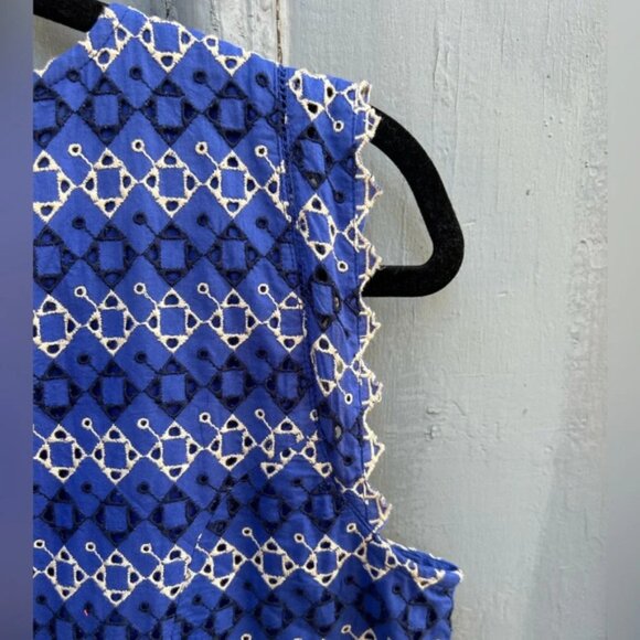 indi &  cold Broderie Anglaise Midi dress, size Large - Picture 5 of 9